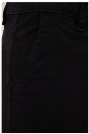 WE Fashion slim fit cargobroek zwart Jongens Stretchkatoen Effen 104 - Foto 3