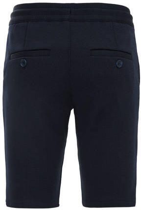 WE Fashion slim fit casual short royal navy Korte broek Blauw Jongens Polyester 104