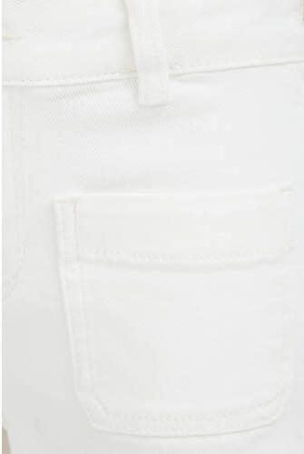 WE Fashion slim fit casual short wit Korte broek Meisjes Stretchkatoen 152 - Foto 2