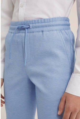 WE Fashion slim fit chino bermuda lichtblauw Korte broek Jongens Polyester 104 - Foto 2