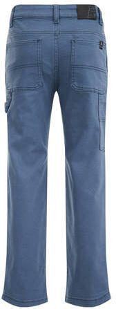 WE Fashion straight fit jeans medium blue denim Blauw Effen 110 - Foto 1