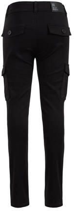 WE Fashion super skinny cargobroek zwart 28 inch Meisjes Katoen Effen 104 - Foto 5