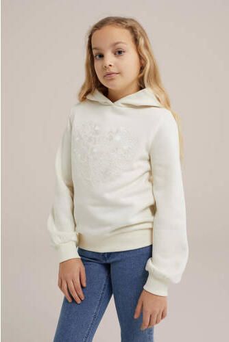 WE Fashion sweater ecru Effen 110 116 | Sweater van - Foto 2