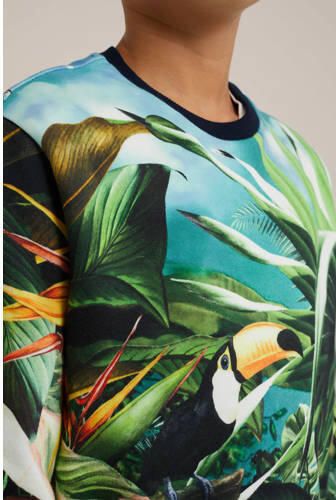 WE Fashion sweater Ewald crew met all over print multi All over print 110 116