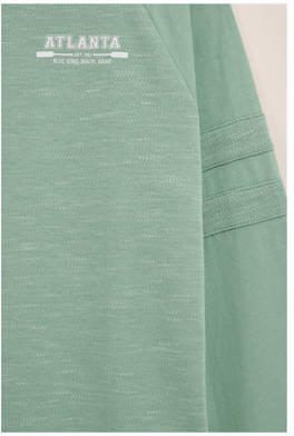 WE Fashion sweater lichtgroen Effen 110 116 | Sweater van - Foto 3