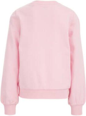 WE Fashion sweater lichtroze Effen 134 140 | Sweater van - Foto 3