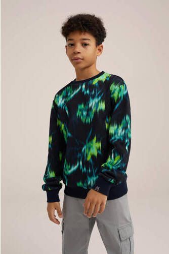 WE Fashion sweater met all over print multi All over print 134 140 - Foto 3