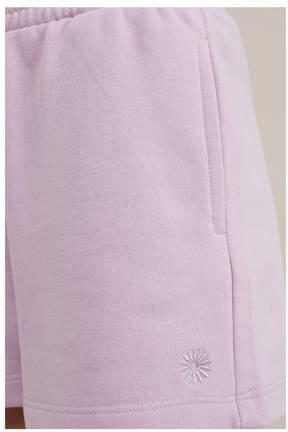 WE Fashion sweatshort lila Korte broek Paars Effen 122 128 - Foto 3