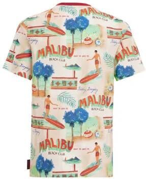 WE Fashion T-shirt met all over print multi Jongens Katoen Ronde hals All over print 122 128