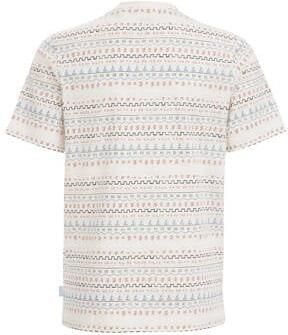 WE Fashion T-shirt Wit Jongens Katoen Ronde hals All over print 110 116