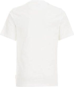 WE Fashion T-shirt wit Jongens Katoen Ronde hals Effen 110 116