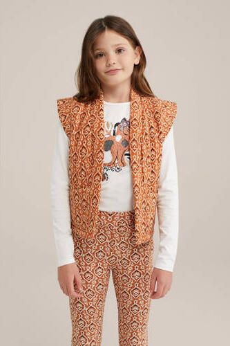 WE Fashion Tas Oranje Meisjes Polyester All over print - Foto 3