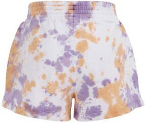 WE Fashion tie-dye sweatshort wit paars oranje Korte broek Multi Meisjes Katoen 110 116 - Foto 3