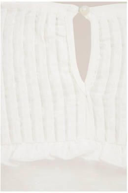 WE Fashion top wit Meisjes Katoen Ronde hals Effen 110 116 - Foto 3