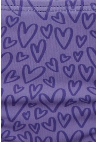 WE Fashion triangel bikini paars Meisjes Polyester Hartjes - Foto 4