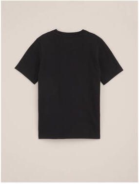 WE Fashion zwart T-shirt Jongens Katoen Ronde hals Printopdruk 110 116 - Foto 3