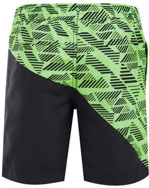WE Fashion zwemshort limegroen zwart Jongens Polyester Meerkleurig 122 128 - Foto 4