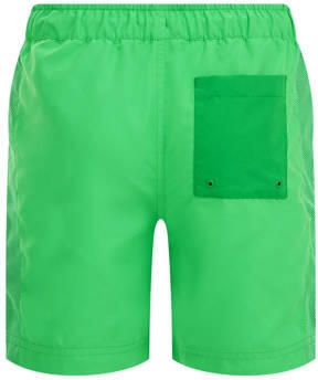 WE Fashion zwemshort Toni groen Jongens Polyester Effen 110 116