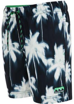WE Fashion zwemshort zwart wit Jongens Polyester All over print 110 116 - Foto 3
