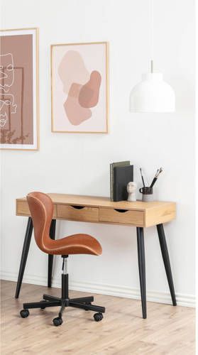 Wehkamp Home bureau Narelle Ecru | Bureau van