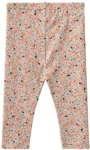 Wheat gebloemde legging roze lichtblauw Meisjes Katoen Bloemen - Foto 2