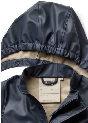 Wheat softshelljas donkerblauw Jongens Polyester Capuchon Effen - Foto 5
