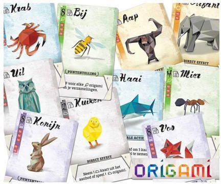 White Goblin Games Origami Kaartspel | Kaartspel van