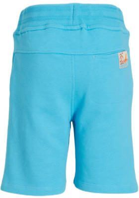 Wildfish sweatshort Cyan Blue Korte broek Blauw Jongens Katoen Effen 104 - Foto 2