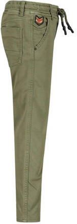 Wildfish tapered fit broek groen Jongens Katoen Effen 104 - Foto 2