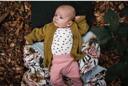 WildWood baby slim fit broek roze Meisjes Stretchkatoen Effen 50 56 - Foto 4