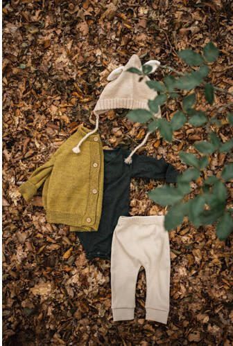 WildWood romper met stip print donkergroen Stretchkatoen Ronde hals 50 56 - Foto 4