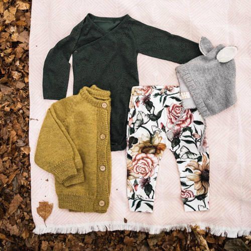 WildWood romper met stip print donkergroen Stretchkatoen Ronde hals 50 56 - Foto 3