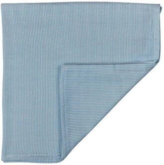 WildWood swaddle 65x65 cm French Summer stripes Hydrofiele luiers Blauw - Foto 4
