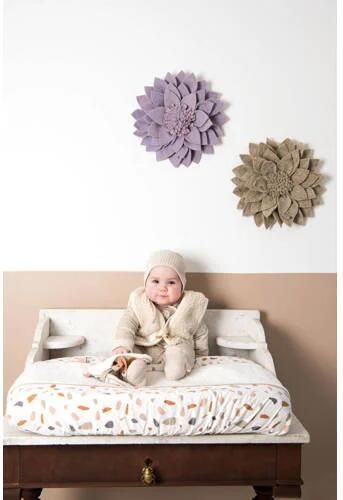 Witlof for kids aankleedkussenhoes Colour your world 50x70 cm beige All over print - Foto 2