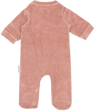 Witlof for kids boxpakje Dusty Pink velvet rib Roze Meisjes Fluweel Ronde hals - Foto 3