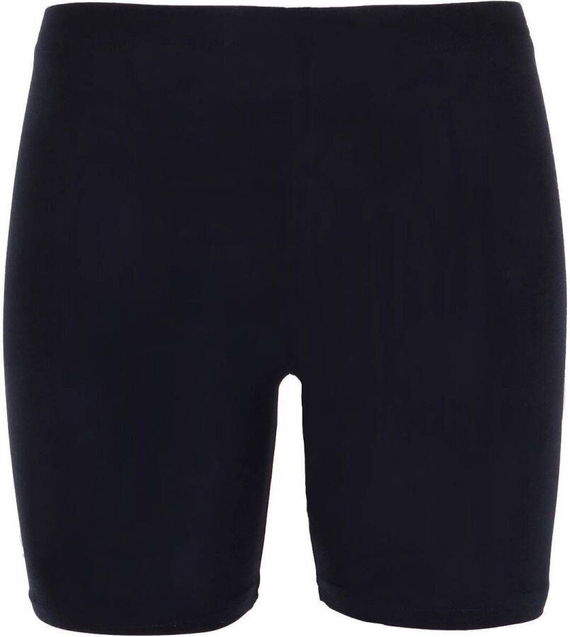 Yellow Moon cycling short donkerblauw Korte broek Meisjes Katoen Effen 170-176