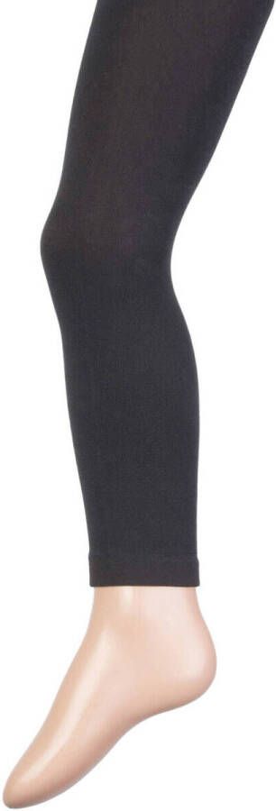 Yellow Moon thermo legging zwart Thermo ondergoed Polyester 110 116