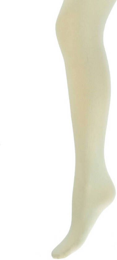Yellow Moon panty 60 denier ecru Meisjes Polyamide Effen 116 128