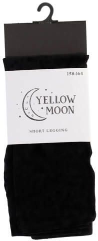 Yellow Moon cycling short zwart Korte broek Meisjes Katoen Effen 122-128 - Foto 1