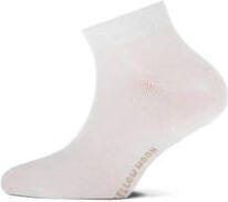 Yellow Moon enkelsokken set van 2 wit Sneakersokken Stretchkatoen 35-38