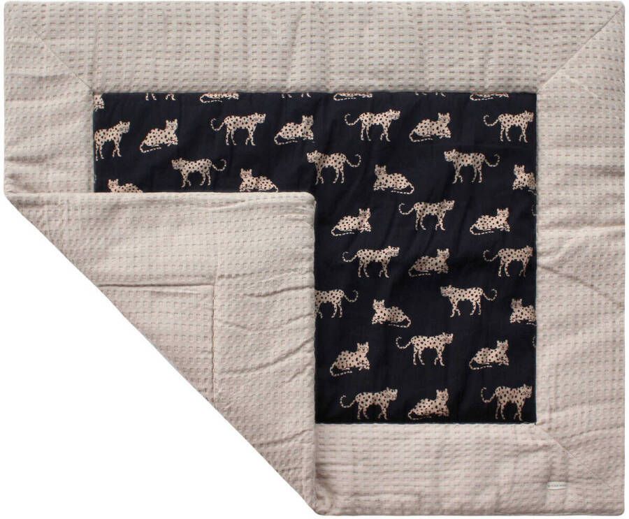 Your Wishes boxkleed Wild Cheetah 80x80 cm zwart beige