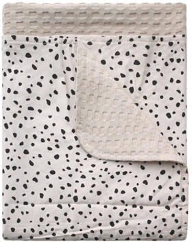 Your Wishes baby wiegdeken Cheetah 70x100 cm beige zwart Babydeken Panterprint - Foto 2