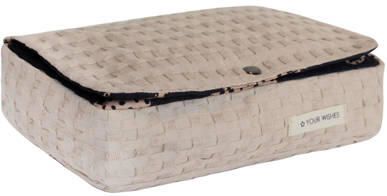 Your Wishes doekjeshouder Wild Cheetah zwart beige Babydoekjesbox - Foto 2