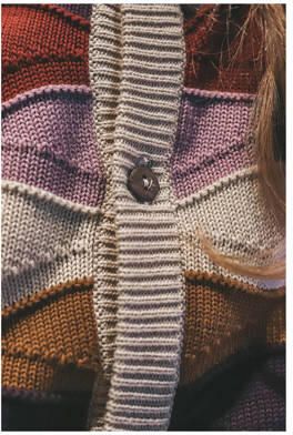 YOUR WISHES Meisjes Truien & Vesten Patchwork Knit Cardigan Multi - Foto 5