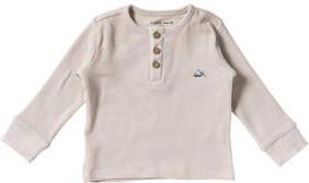 Your Wishes longsleeve ecru Jongens Katoen Ronde hals Effen
