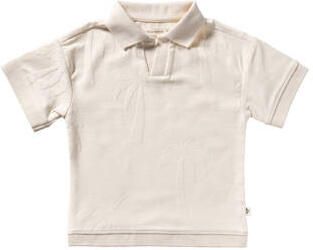 YOUR WISHES Jongens Polo's & T-shirts Stamped Palms Casual Polo Ecru - Foto 4