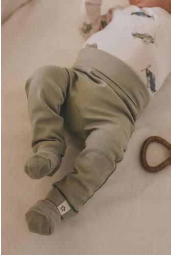Your Wishes regular casual broek groen Jongens Stretchkatoen Effen - Foto 3