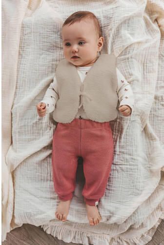 Your Wishes regular casual broek rood Meisjes Katoen Effen - Foto 3