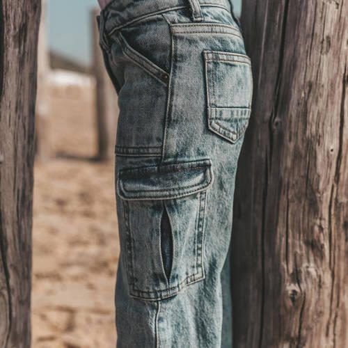Your Wishes regular fit jeans Parker sky blue Blauw Jongens Stretchdenim 140