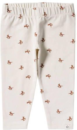 Your Wishes regular legging ecru Meisjes Stretchkatoen All over print
